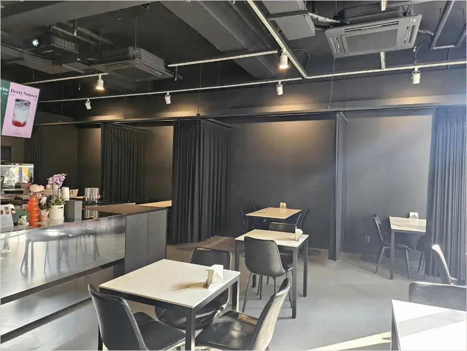 금천 독산동 엔터 라운지 인테리어 진행 모습 2